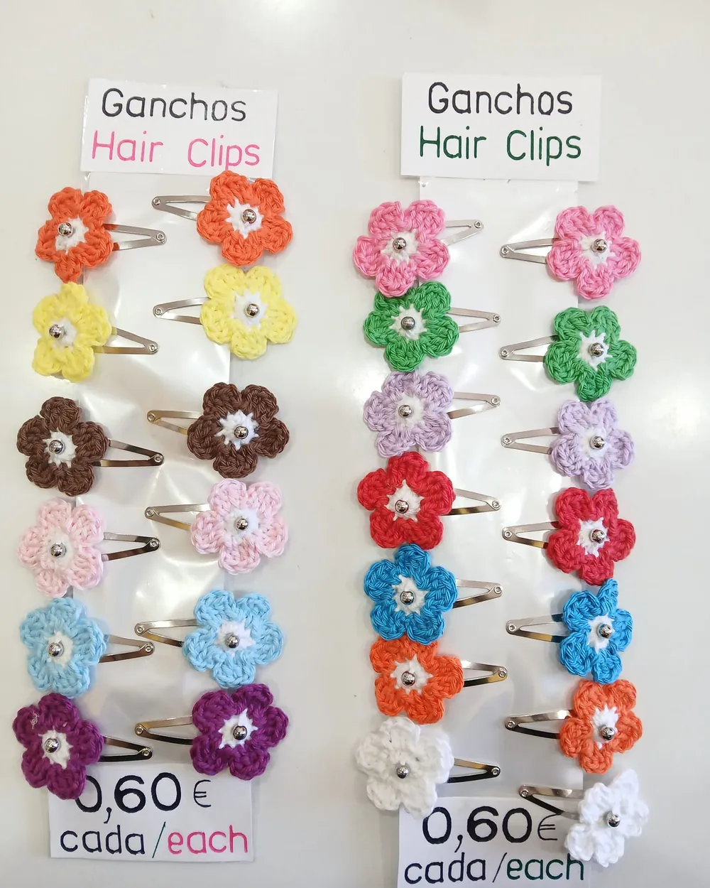 Ganchos de cabelo
