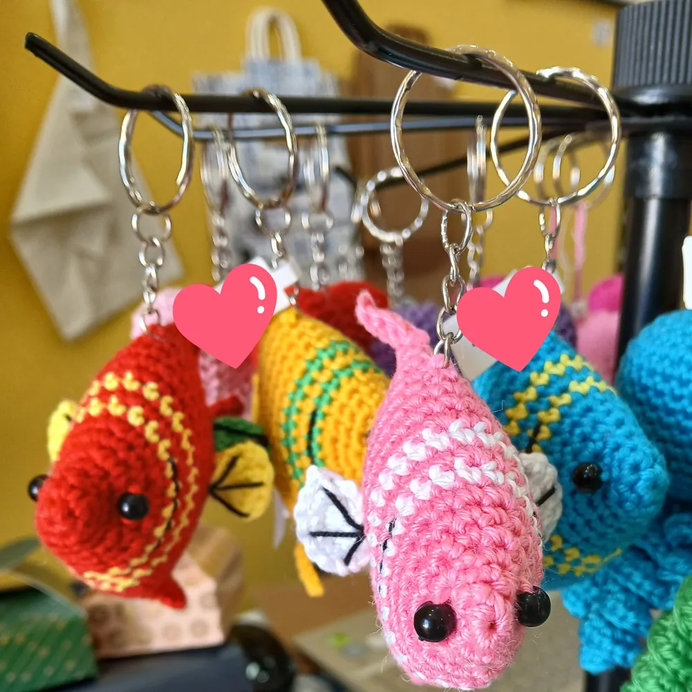 Porta-chaves Peixe